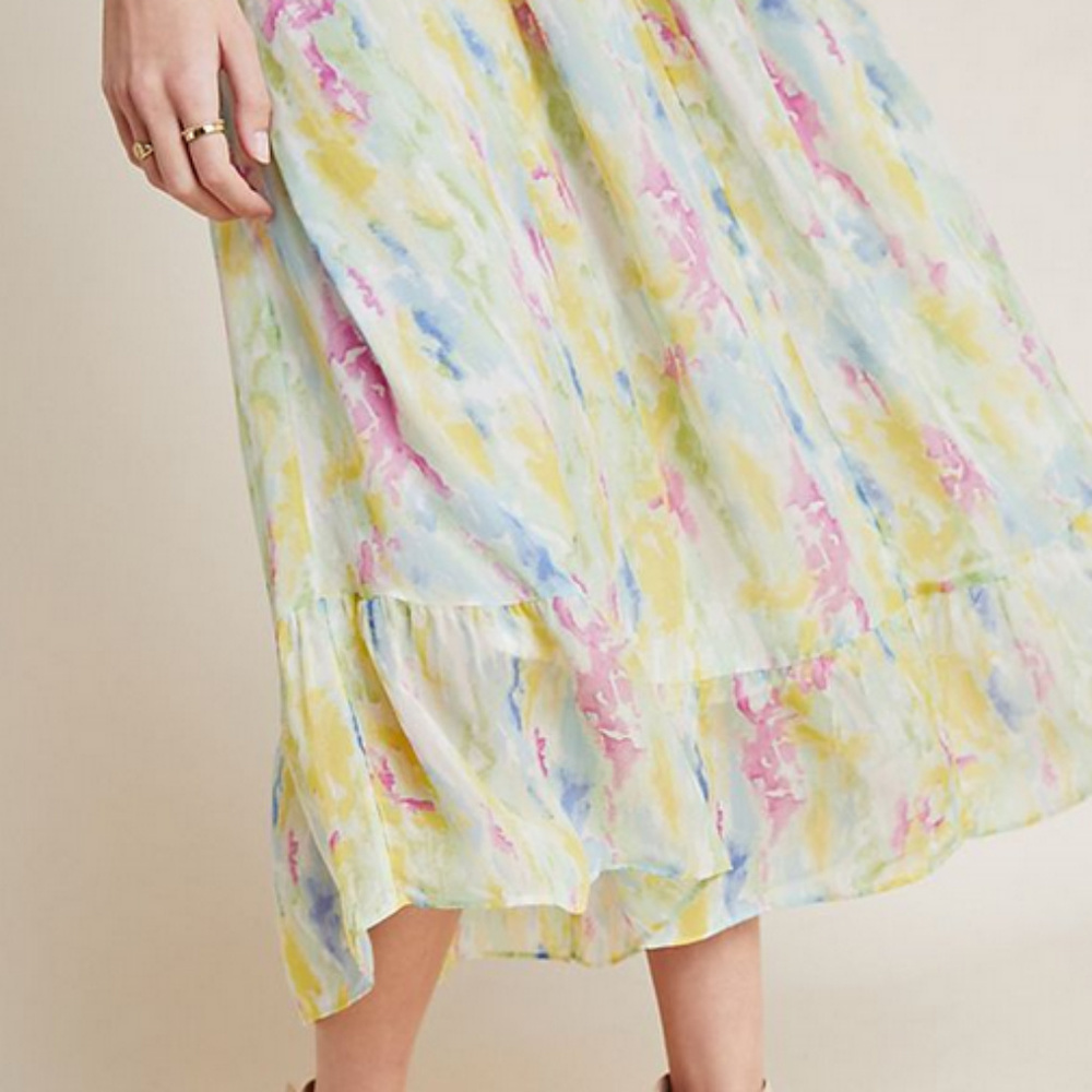 🌟HP🌟 Watercolor Dress - Picture 4 of 7